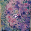 Small purple flower - Nimble Brush painting skill demonstration