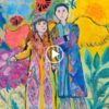 Painting skill demonstration, Party, LIU CHWEN FANG