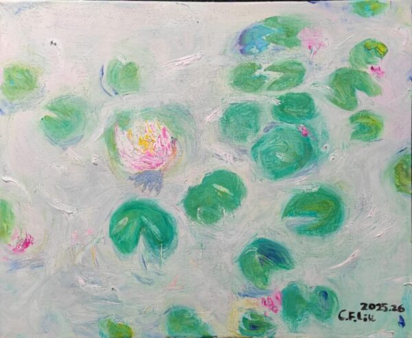 Water Lilies in Backlight by Dr. Liu Chwen Fang