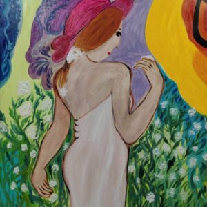 Woman with Bare Shoulders by Dr. Liu Chwen Fang