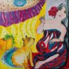 Woman and Cat